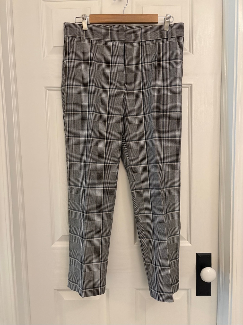 Velvet Plaid Pants Size 10
